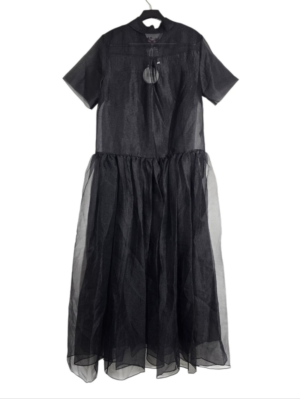 Staud Riley Black Dress Large NWT New - Picture 5 of 8